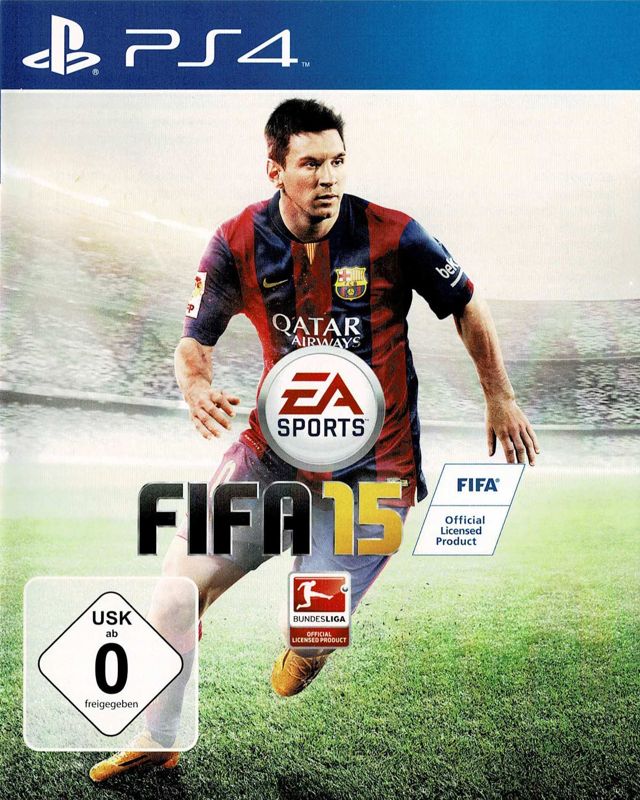 FIFA 15 box art for Playstation 4